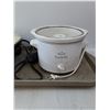 Image 4 : Rival Crock Pot, Oster Electric Skillet Frying Pan & (2) Plastic Shoe Mats-