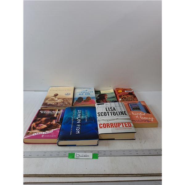 (8) Variety Of Books