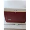 Image 1 : *Thermos 55 Red Cooler- 24" x 14" x 16", broken latch  -  PICK UP