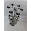 Image 3 : 6-Bottle Revolving Liquor Dispenser- 19.5"