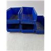 Image 2 : (5) Blue Organizer, Bag Of Screws & Metal Brackets