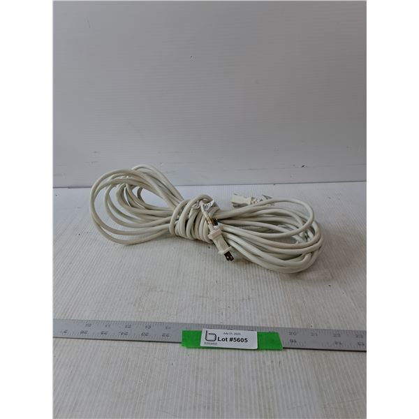 White Extension Cord
