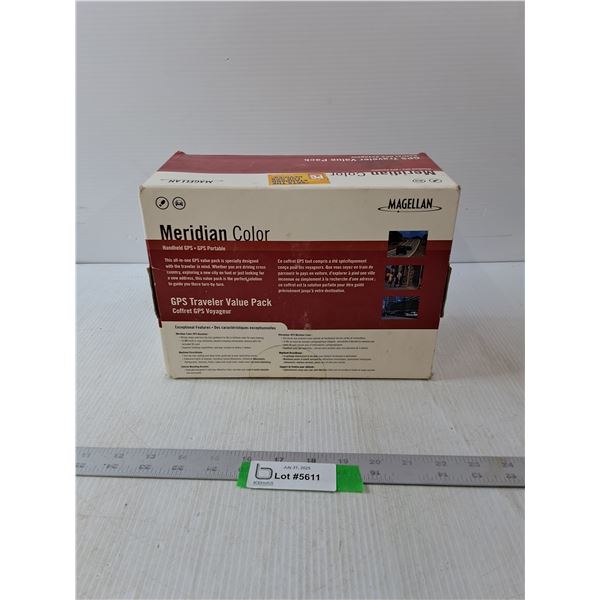 Magellan Meridian Color Hand Held GPS- As Is