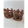 Image 4 : (2) Aztec Mayan Folk Art- 7" x 8"