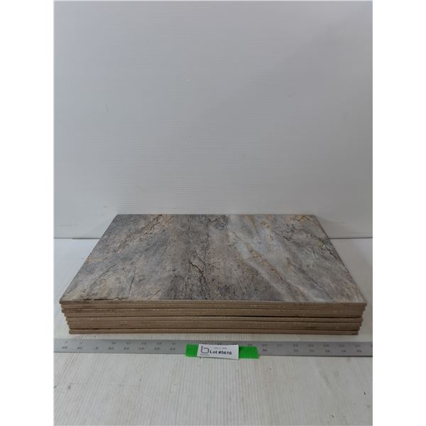 (8) Floor Tiles- 20" x 13"- CANNOT SHIP