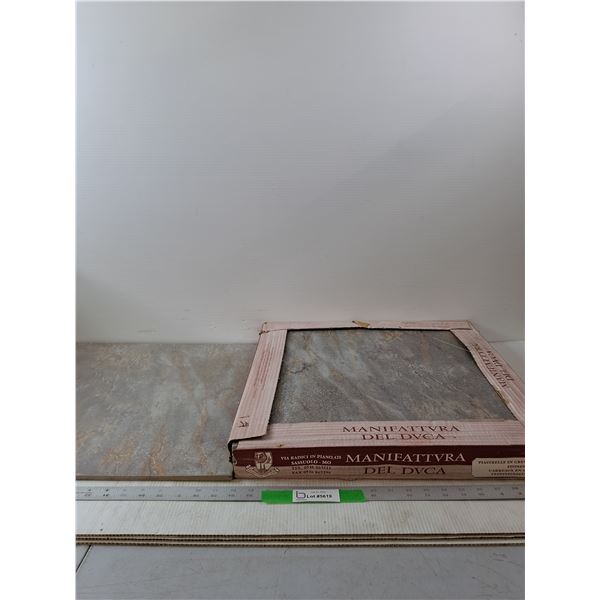 Manufacturer Del Duca Floor Tiles- 19.75" x 19.75"- CANNOT SHIP