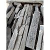 Image 5 : **Eldorado Stone Stacked Stone Dark Rundle Corners & Stacked Dark Stone- CANNOT SHIP