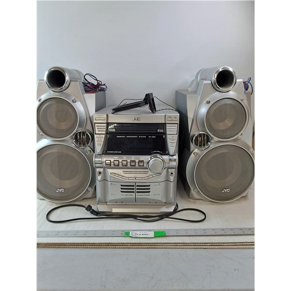 JVC Speakers & Radio- Tested  -  PICK UP ONLY