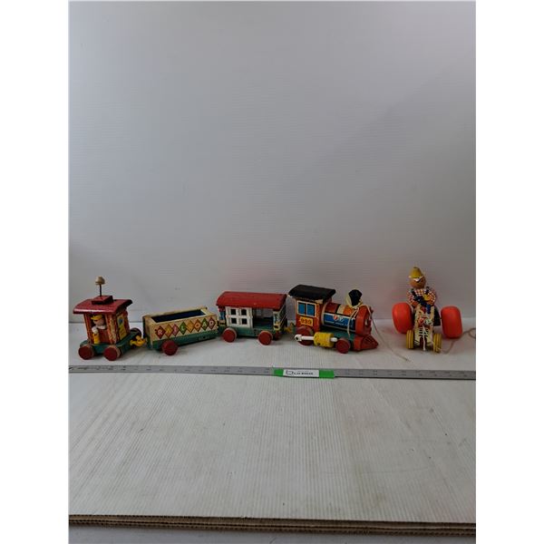 Fisher Price Train & Tractor- Train Has Missing Parts