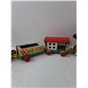 Image 3 : Fisher Price Train & Tractor- Train Has Missing Parts