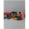 Image 4 : Fisher Price Train & Tractor- Train Has Missing Parts