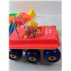 Image 2 : Fisher Price Bouncing Buggy, Plastic Shapes And Wood Poles & Yellow Toys Beds