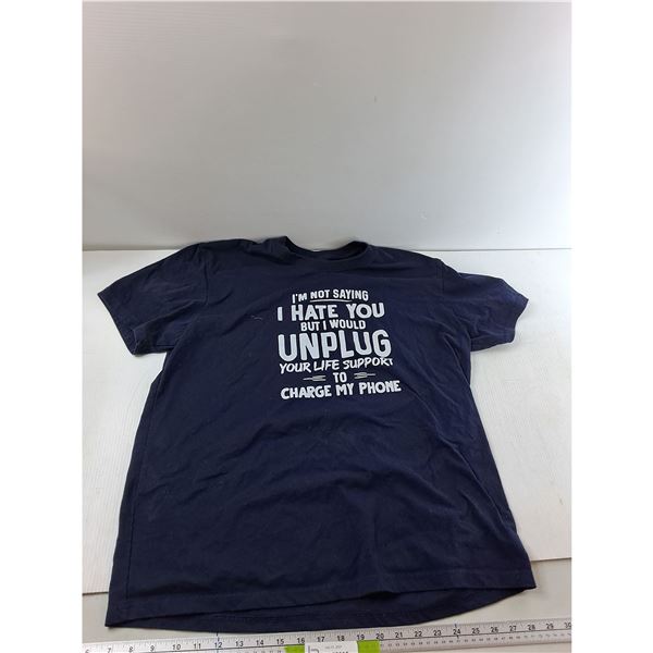 Novelty T-Shirt Approx. Adult Large