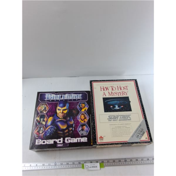 Bible Man Adventure Board Game, How To Host A Mystery Star Trek Board Game - As Is