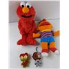 Image 2 : (2) Stuffed Mcdonalds Toys, Electronic Elmo, Ernie - As Is