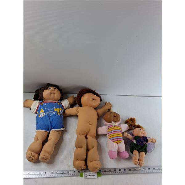 (4) Cabbage Patch Kids - As Is