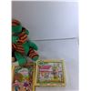 Image 3 : (4) Plushies, (2) Cabbage Patch Kids Books, Cabbage Patch Kids Jigsaw Puzzle - As Is