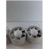 Image 3 : (3) Inline Duct Fans - As Is