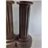 Image 2 : *(2) Plastic Pedestals - 32 1/2'' Tall - As Is CANNOT SHIP