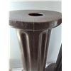 Image 4 : *(2) Plastic Pedestals - 32 1/2'' Tall - As Is CANNOT SHIP