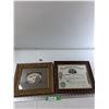 Image 1 : Framed Grand Lodge Of Scotland Certificate 14'' x 12'', Framed Picture 13'' x 11 1/2''  - As Is
