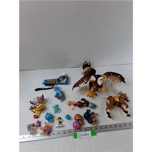 Assorted - Pokemon, Bakugans, My Little Pony, Misc - As Is
