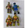 Image 2 : (4) Teenage Mutant Ninja Turtles And Motorcycle