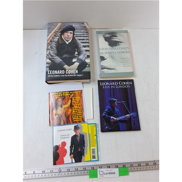 Tower Of Song Leonard Cohen CD, Leonard Cohen Untold Stories Volume 2, Beautiful Losers, Misc