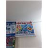Image 3 : (3) Board Games, Spirograph - As Is