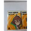 Image 2 : (2) Yoo Tooz Vinyl Figureines- Yoo Mira, Han Daewi