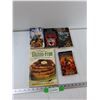 Image 1 : (5) Books - Gluten-Free Family Cookbook, The Ancient, Scorpius, Misc