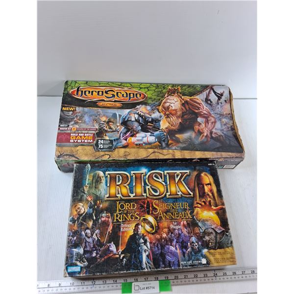 Risk The Lord Of The Rings Edition, Hero Scape - As Is