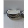 Image 2 : Intro Stoneware - (7) Bowls, (6) Plates, (7) Saucers - As Is CANNOT SHIP