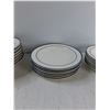 Image 3 : Intro Stoneware - (7) Bowls, (6) Plates, (7) Saucers - As Is CANNOT SHIP