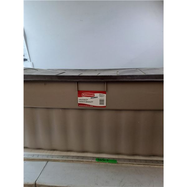 **Rubbermaid Jumbo Storage Tote- 42" x 21" x 17"- Cannot Ship