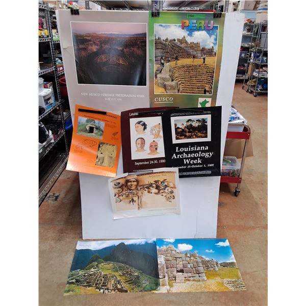 Various Archaeology Week Posters 24" x 18"