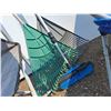 Image 5 : **Assorted Lawn and Barbeque Lot with Lawn Blades and Snow Brush - As Is CANNOT SHIP