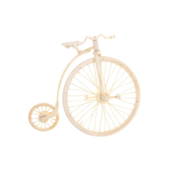 Ca. 1870-1890 Carved Bone High Wheel Bike