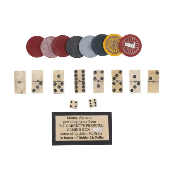 Sheriff Pat Garrett's Personal Gambling Items