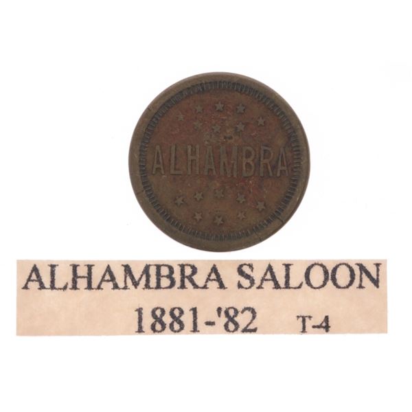 Alhambra Saloon Holiday vs Clanton Tombstone Token