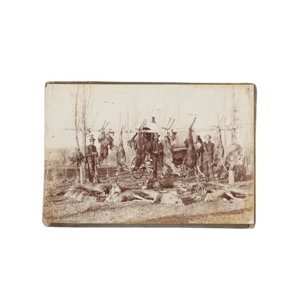 C.S. Fly Tombstone, A.T Hunting Party Cabinet Card
