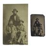 Image 3 : Rare Tintype Photograph of "Drovers", c. 1860-70s