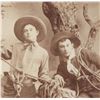 Image 6 : Rare C. S. Fly Cabinet Card, "Two Cowboys"