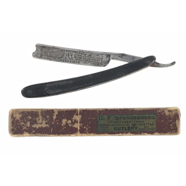Tombstone, A.T. G.F. Spangenberg Cutlery Razor