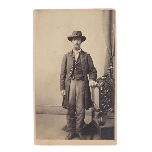1861-62 Civil War S. L. Hart CDV by W. H. Sherman