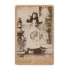 Image 1 : Obermuller & Jon "Miss Bayrooty" Cabinet Card