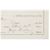 Image 5 : Ca. 1881 Tombstone, Cochise Co. A.T Gaming License
