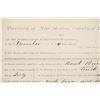 Image 5 : Ca. 1880 Lincoln Co. Grand Jury Indictment Notice