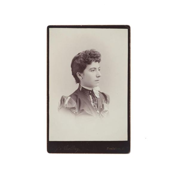 Original C. S. Fly Cabinet Card, Josephine Earp