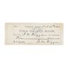 Image 1 : Pima County Bank Account Transfer Note Oct 17 1881